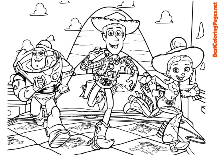 Toy story coloring pages