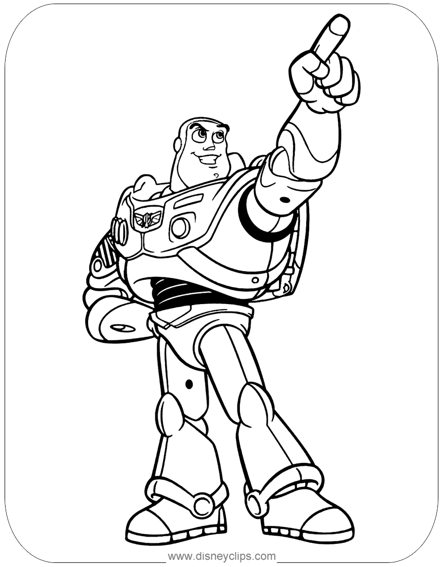 Printable toy story coloring pages