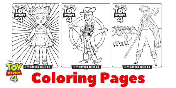 Toy story characters coloring pages or coloring sheets free printables