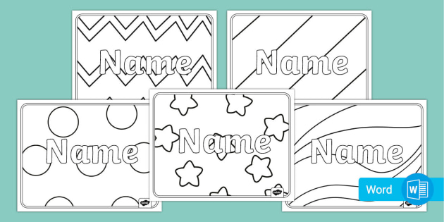 Name coloring pages arts and crafts usa