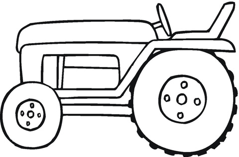 Coloring pages printable tractor coloring pages