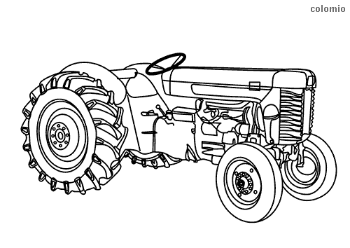 Tractors coloring pages free printable tractor coloring sheets