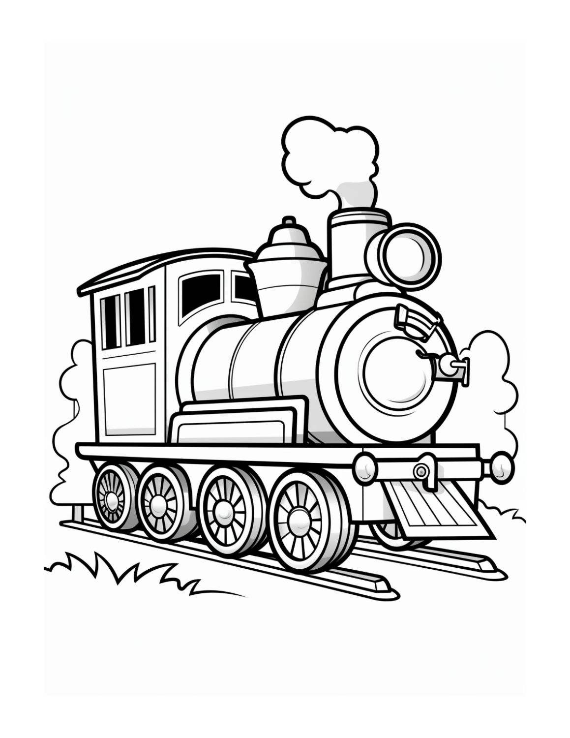 Free printable train coloring pages with pdf download skip to my lou
