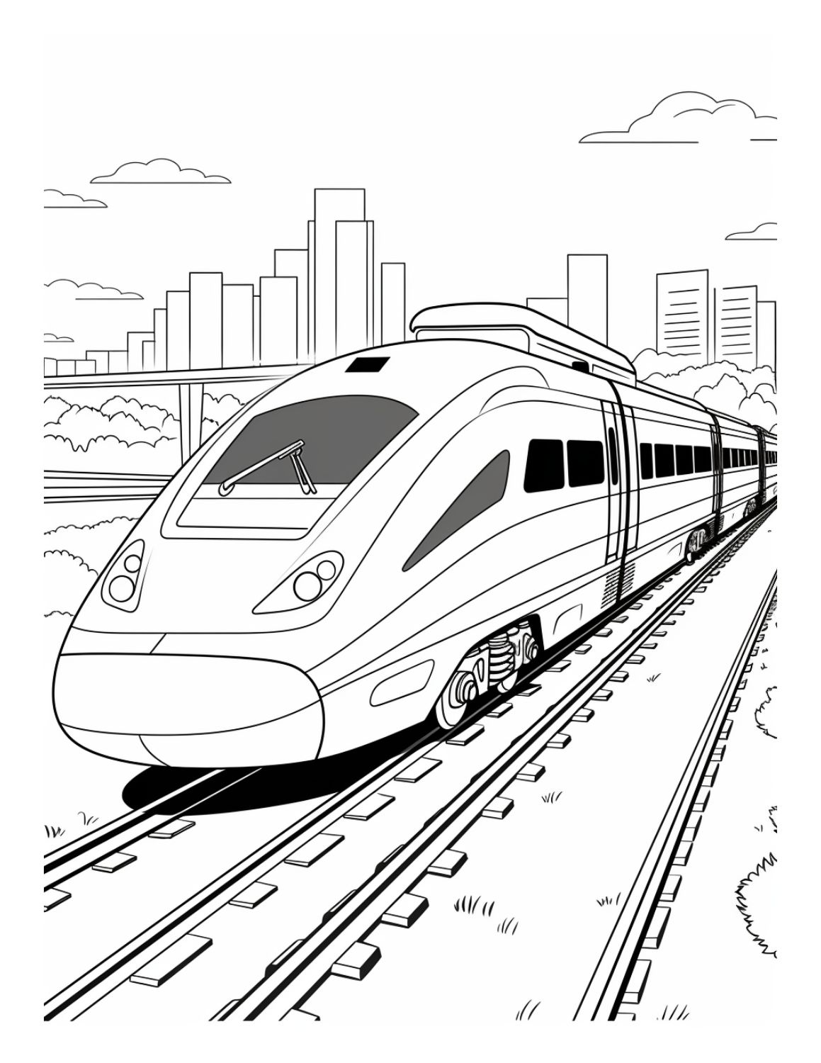 Free printable train coloring pages with pdf download skip to my lou