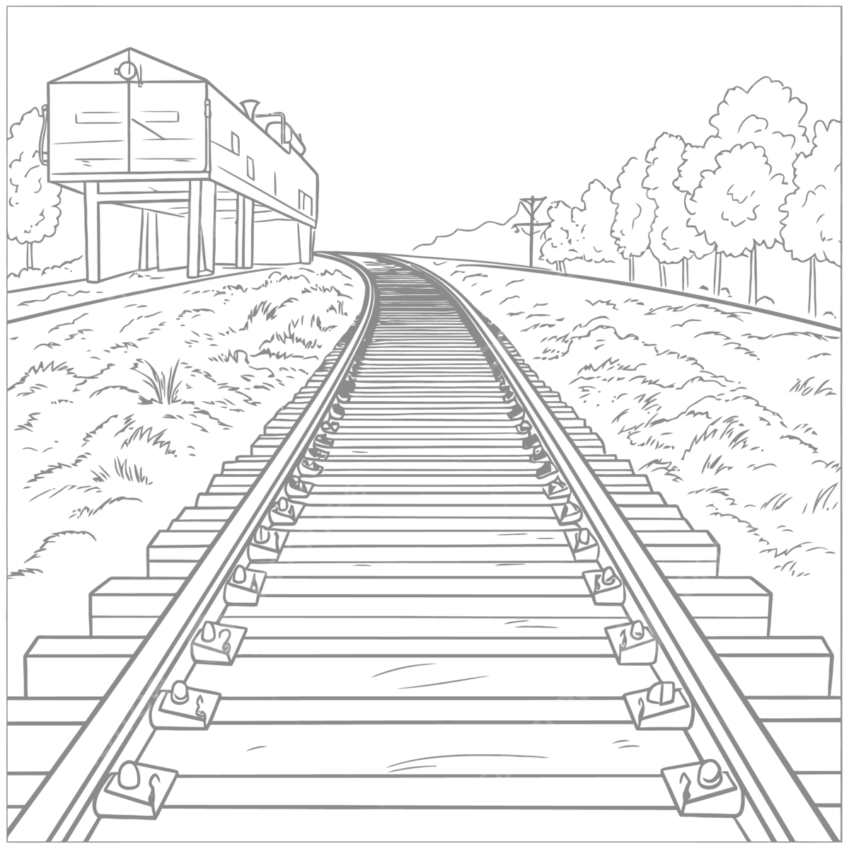 Track drawing png transparent images free download vector files