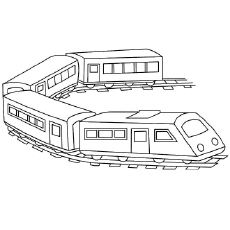 Top free printable train coloring pages online