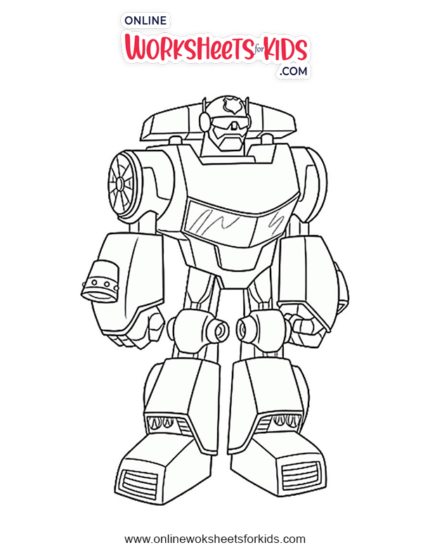 Free transformers coloring pages and printable sheets for kids