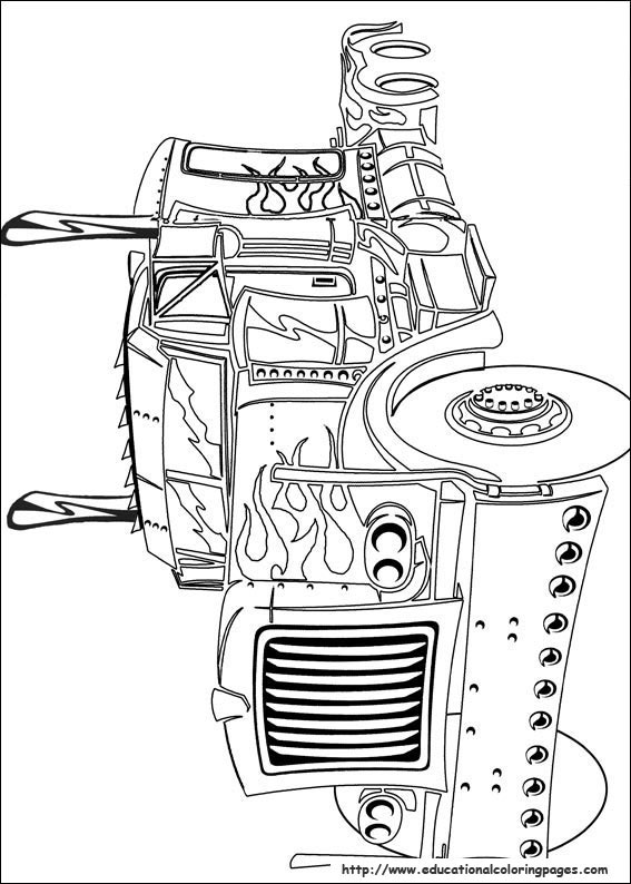 Educational fun kids transformers coloring pages and preschool skills worksheets