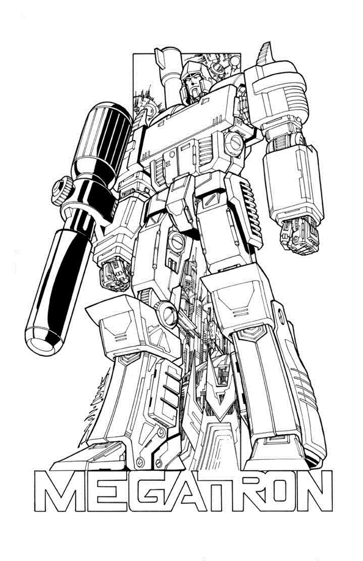 Transformers coloring pages printable for free download