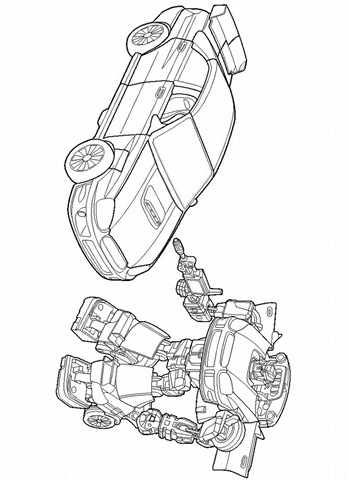 Transformers coloring pages sheets printable free