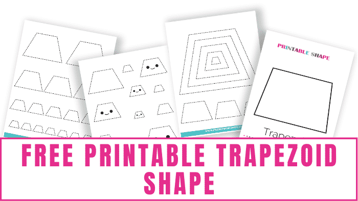 Free printable trapezoid shape