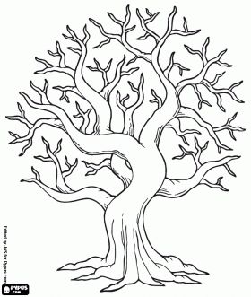 Tree coloring pages printable games tree coloring page fall coloring pages coloring pages