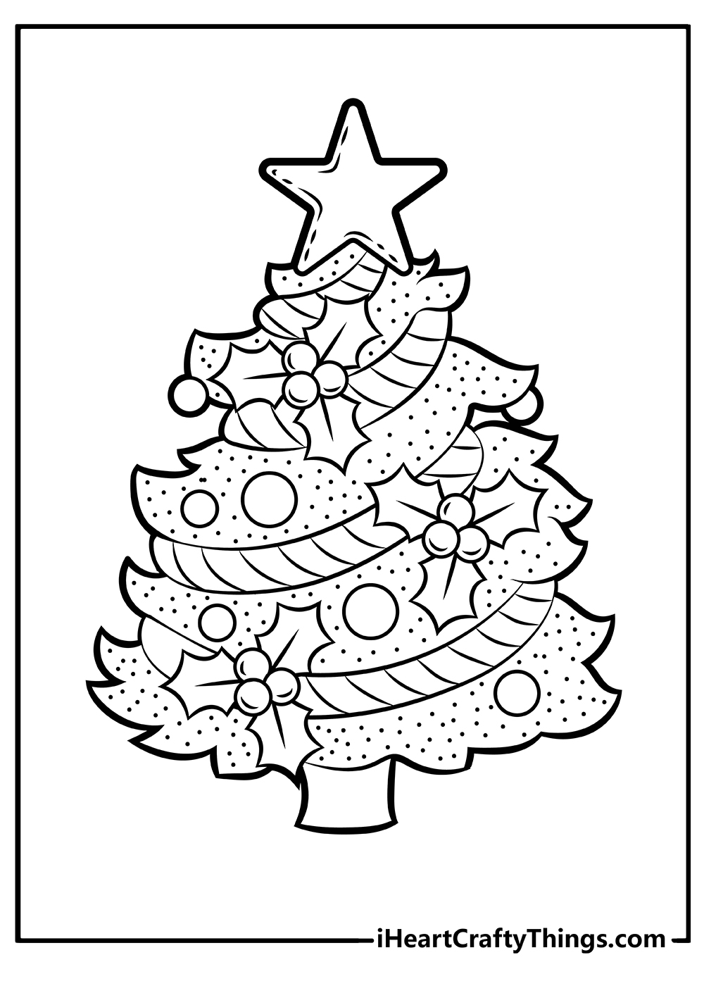 Christmas coloring pages free printables