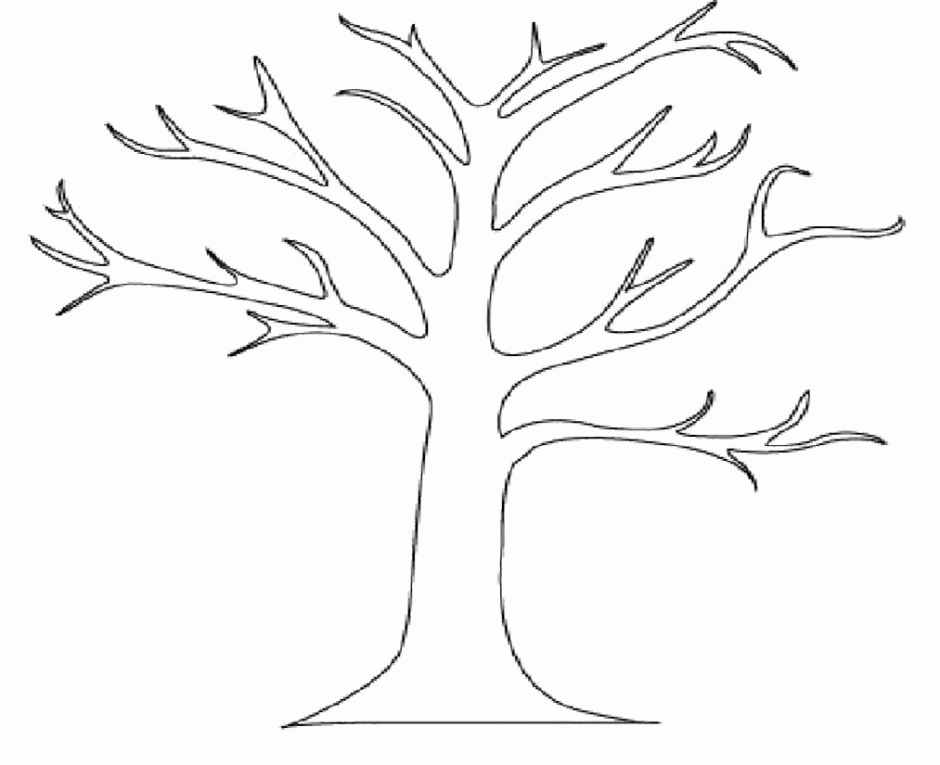 Printable tree without leaves coloring for kids tree coloring tree coloring page leaf coloring page tree outline