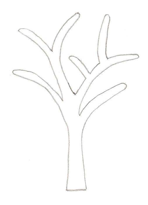Online coloring pages coloring page tree without leaves tree download print coloring page