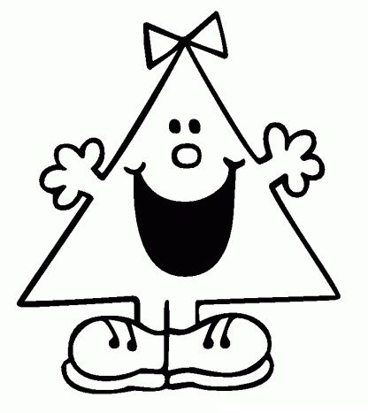 Triangle coloring page crafts and worksheets for preschooltoddler and kindergarten shape coloring pages vintage coloring books coloring pages