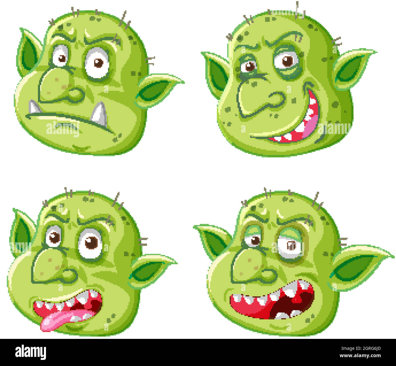 Troll face cut out stock images pictures