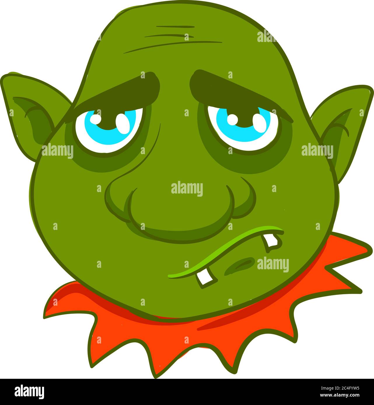 Troll face cut out stock images pictures