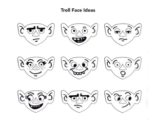 Trolls templates p