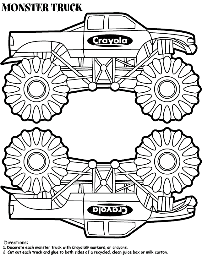 Truck coloring pages printable for free download