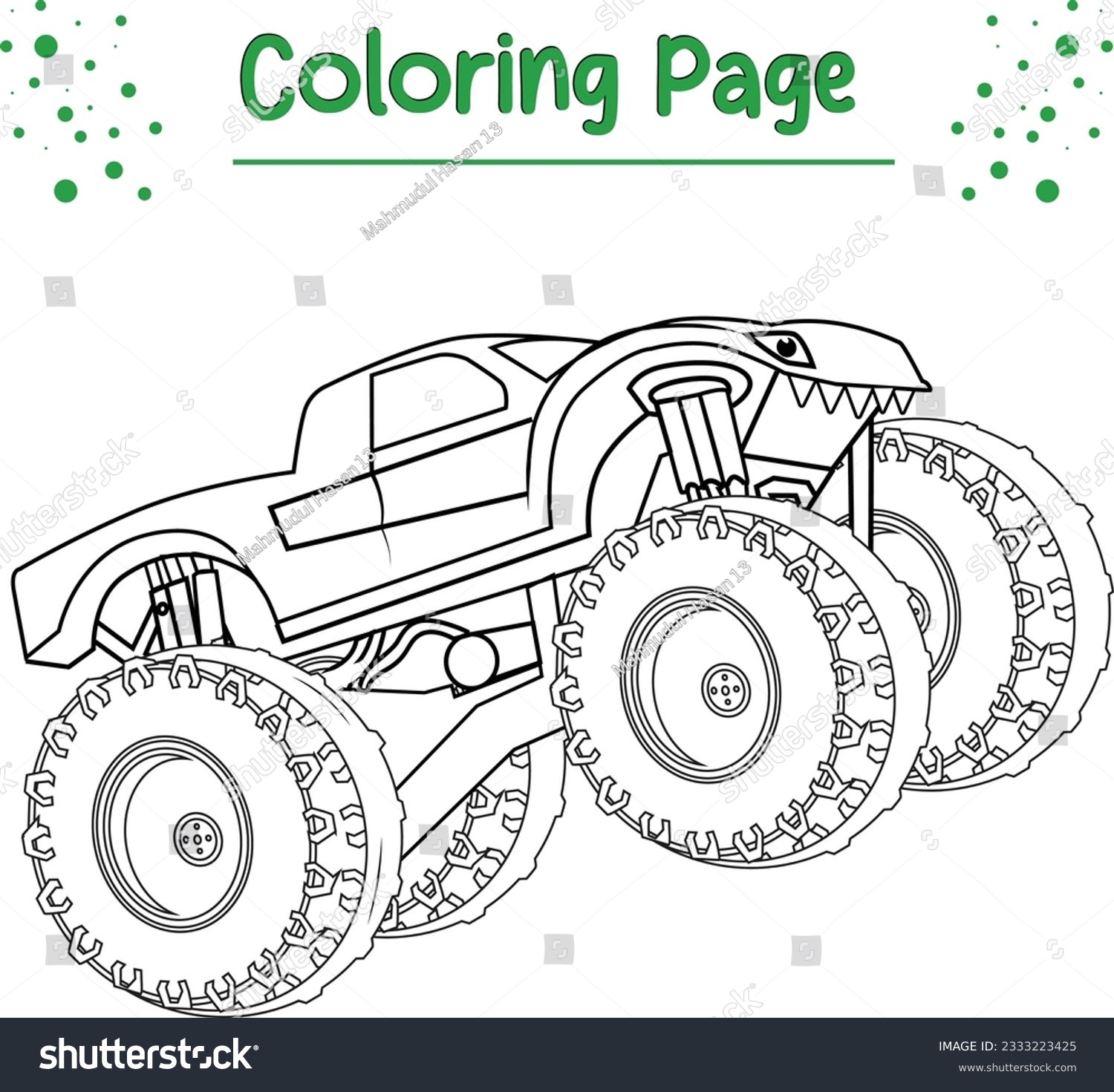 Monster truck silhouette images stock photos d objects vectors