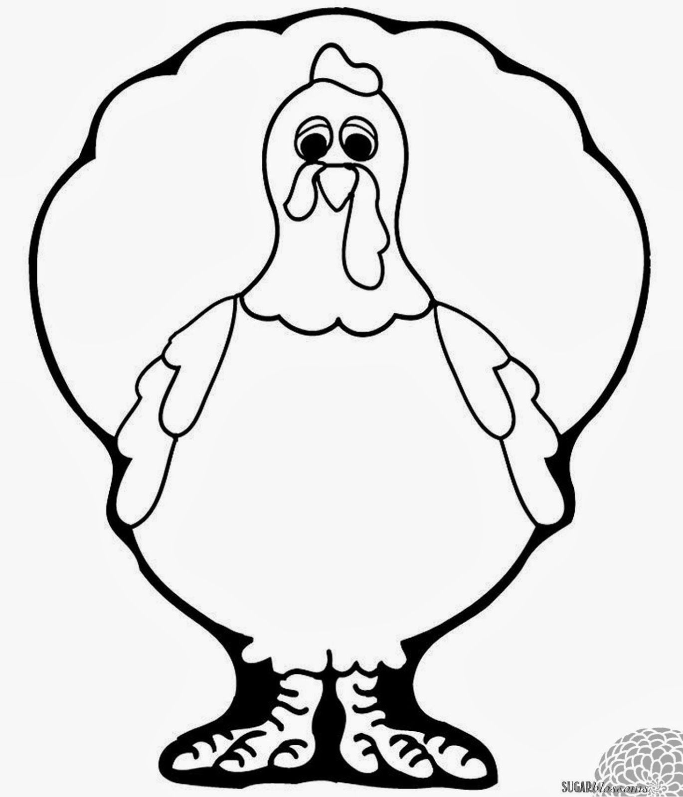 Free printable disguise a turkey template