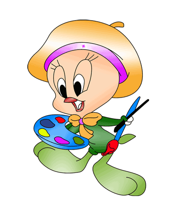 Tweety bird coloring pages for kids to color and print