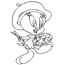 Top free printable tweety bird coloring pages online