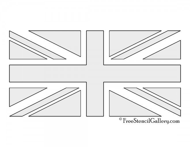 Union jack template free printable