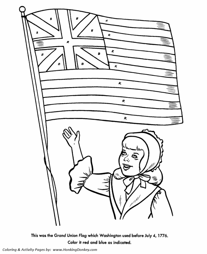 July th coloring pages