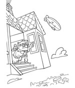 Up coloring pages free coloring pages