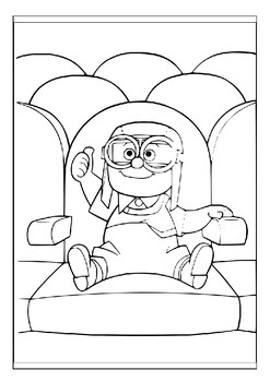 Printable up coloring pages bring the beloved pixar film to life pages