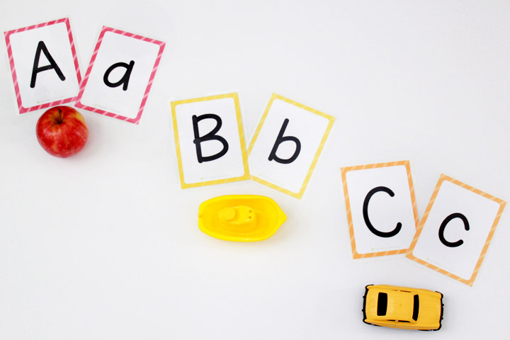 Free printable alphabet flashcards upper and lowercase