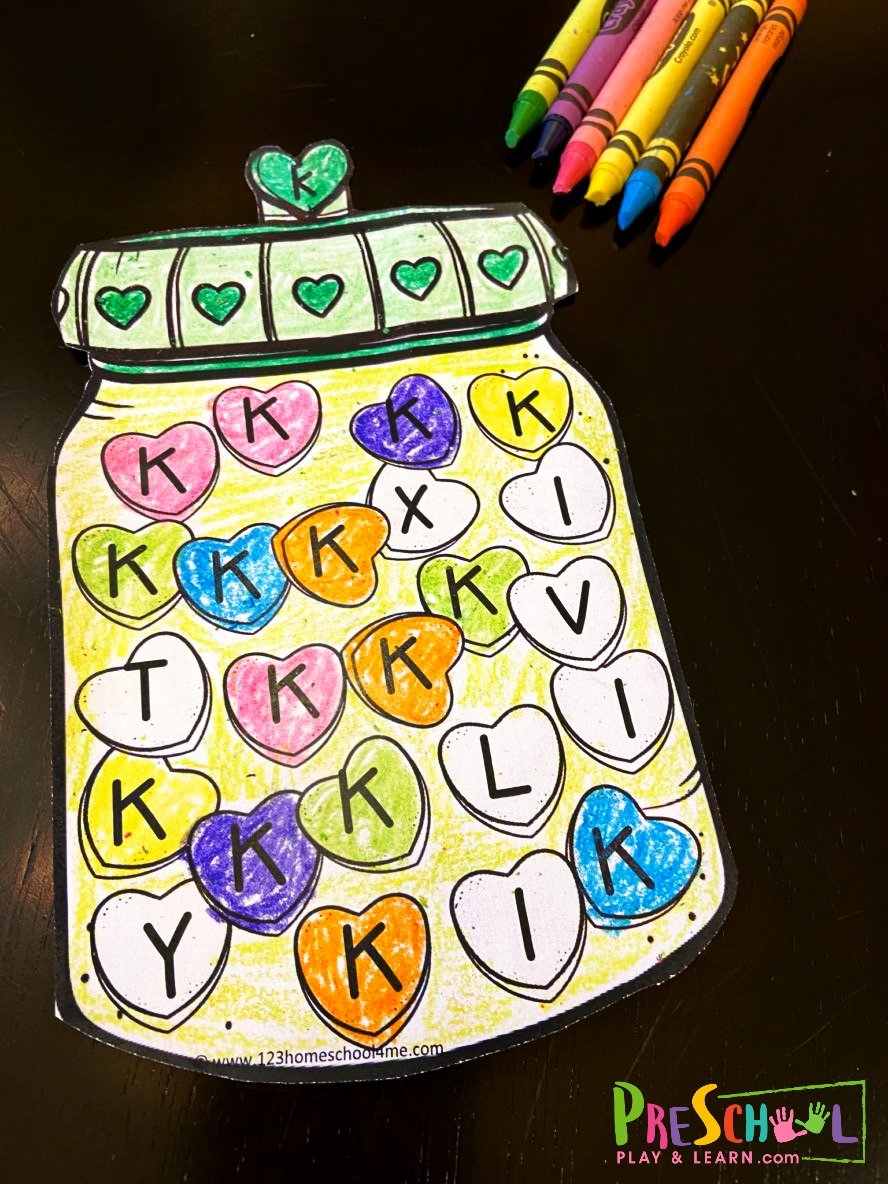 Ð free find the letter valentines day worksheets