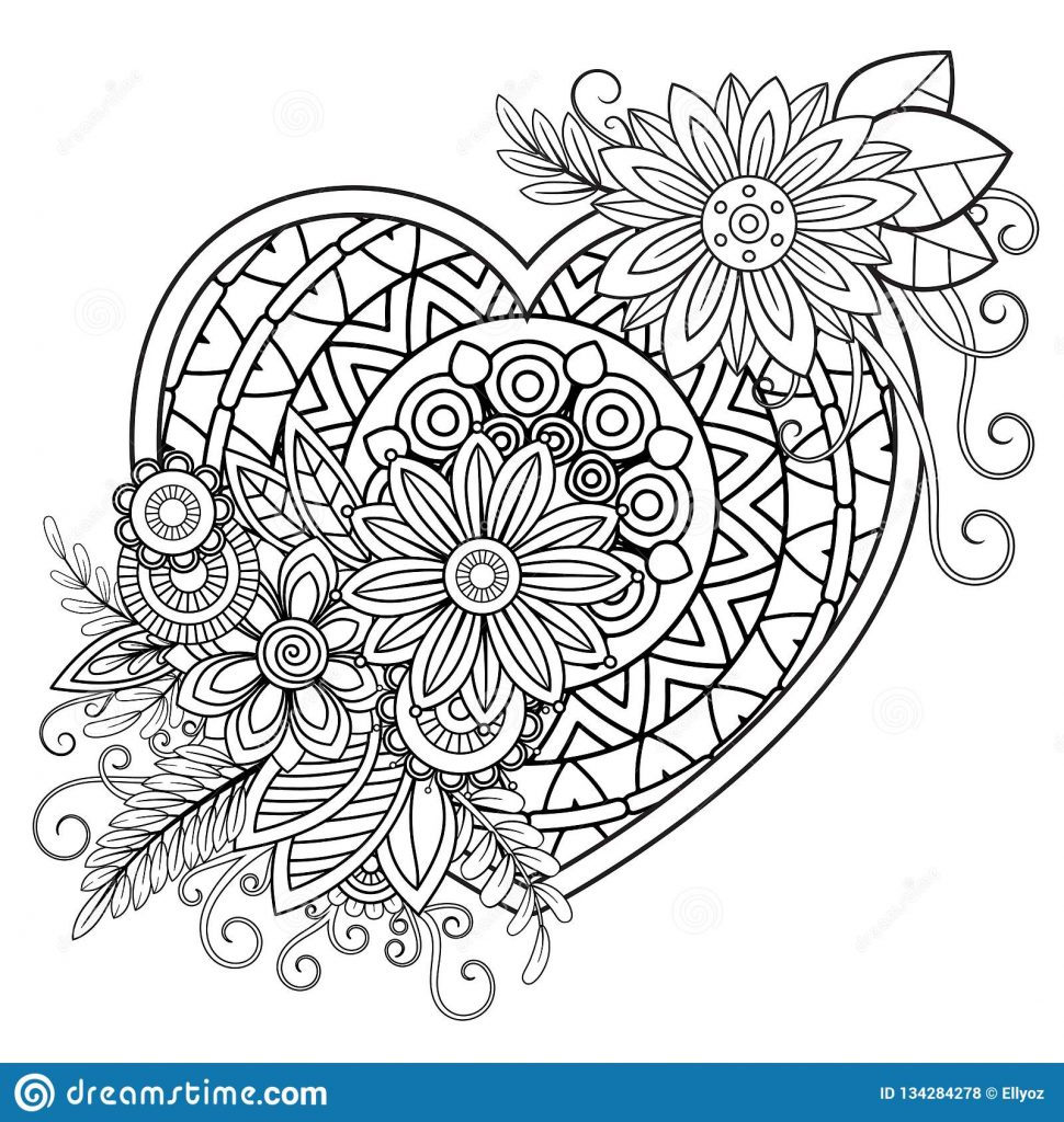 Free valentines coloring pages