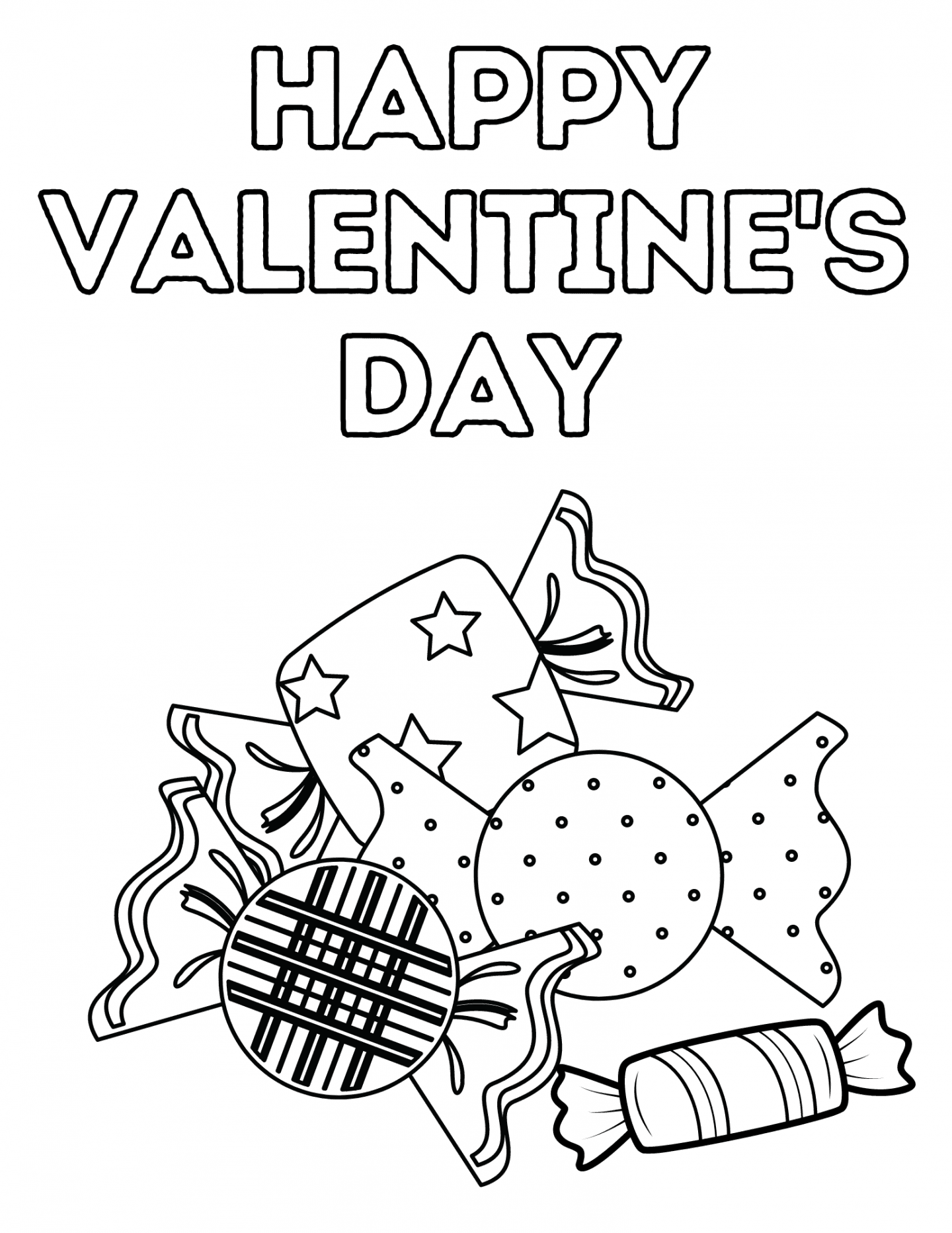 Printable valentines coloring pages