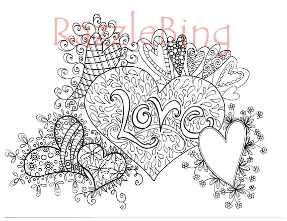 Diy printable coloring page