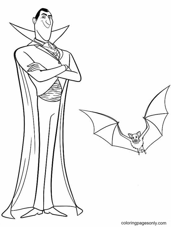 Vampire coloring pages printable for free download