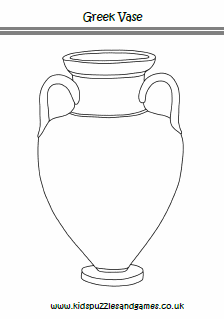 Ancient greek vase louring page