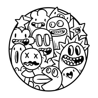 Page spooky fun coloring page images