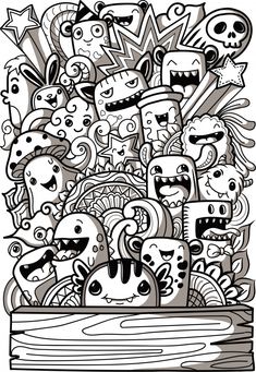 Doodle coloring pages for adults ideas doodle coloring doodles coloring pages