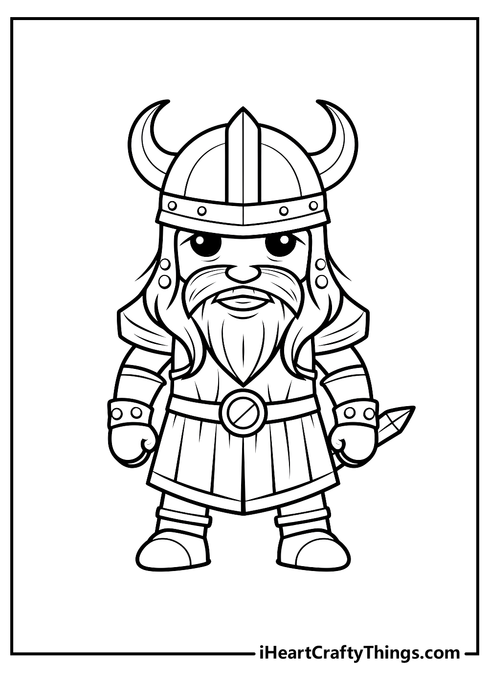 Viking coloring pages free printables