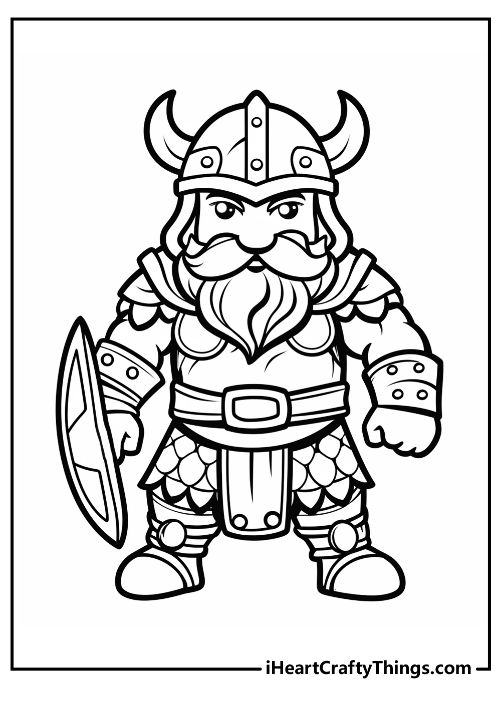 Viking coloring pages free printables