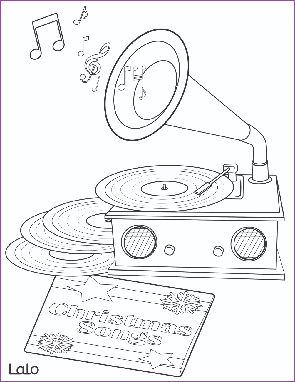 Christmas coloring sheets