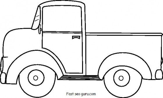 Images about vintage truck patterns on vintage truck coloring pages free kids coloring pages coloring pages