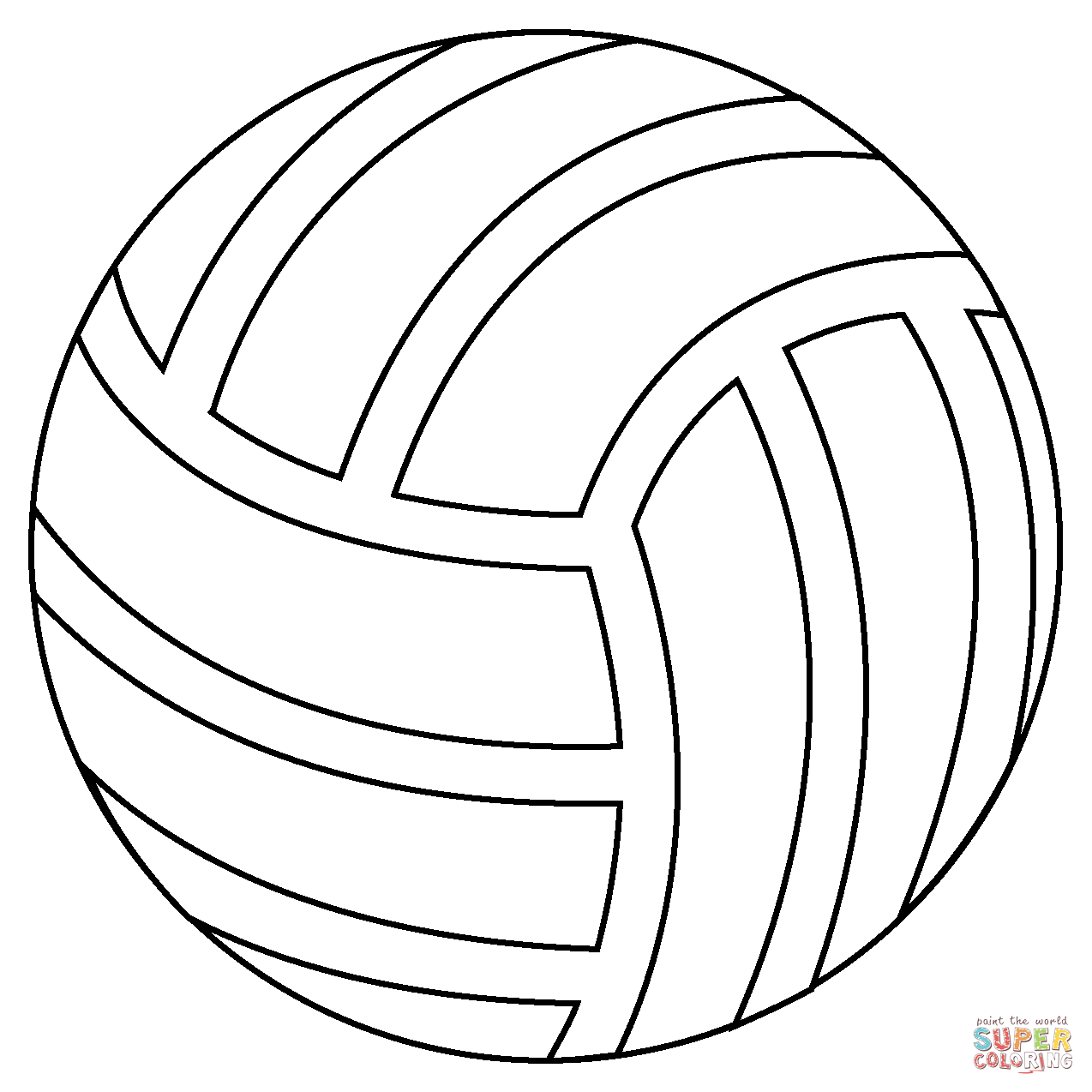 Volleyball emoji coloring page free printable coloring pages