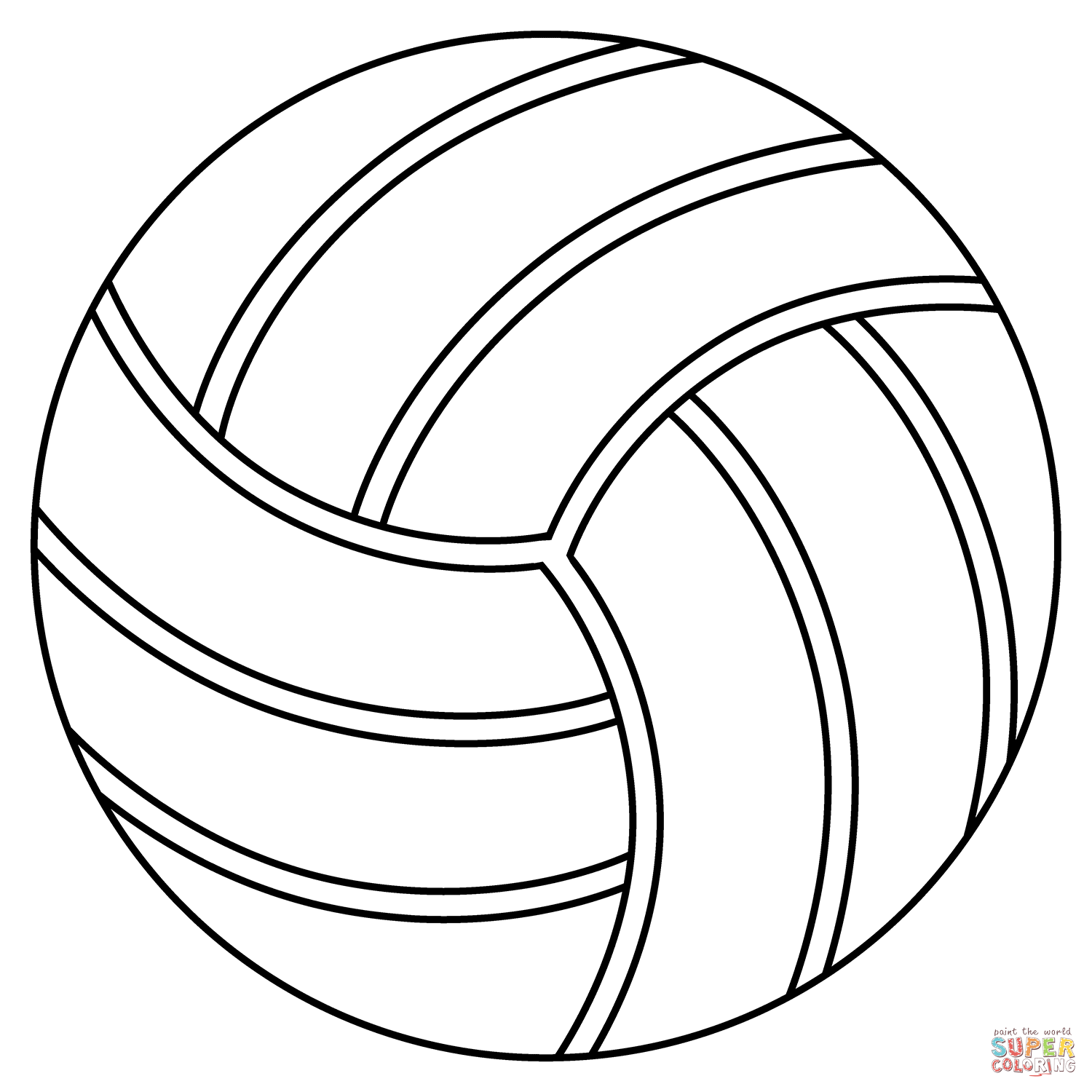 Volleyball emoji coloring page free printable coloring pages