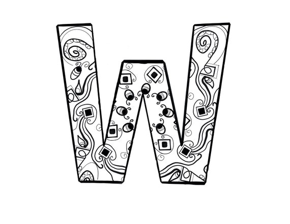 Letter w