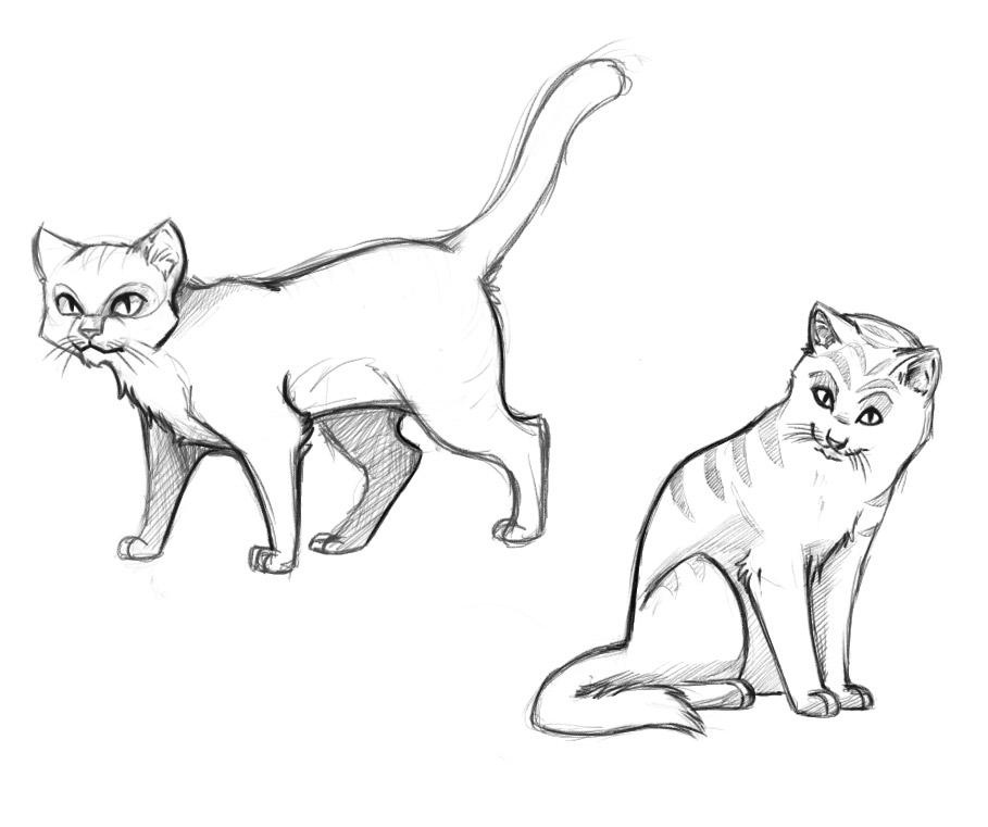 Free printable cat coloring pages for kids