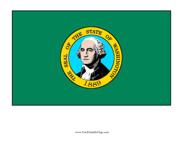 Flag of washington